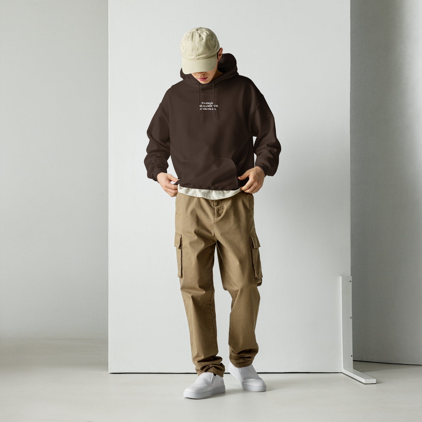 Men's Hoodie - MIRROR collection DROP vol.3 vers.W