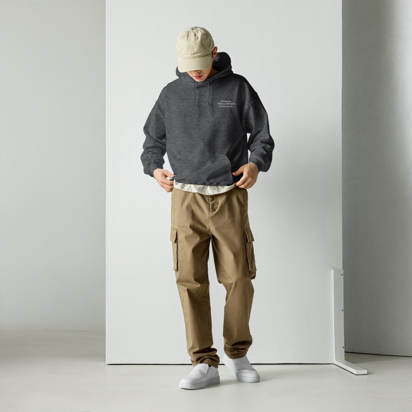 Men's Hoodie - MIRROR collection DROP vol.4 vers.W