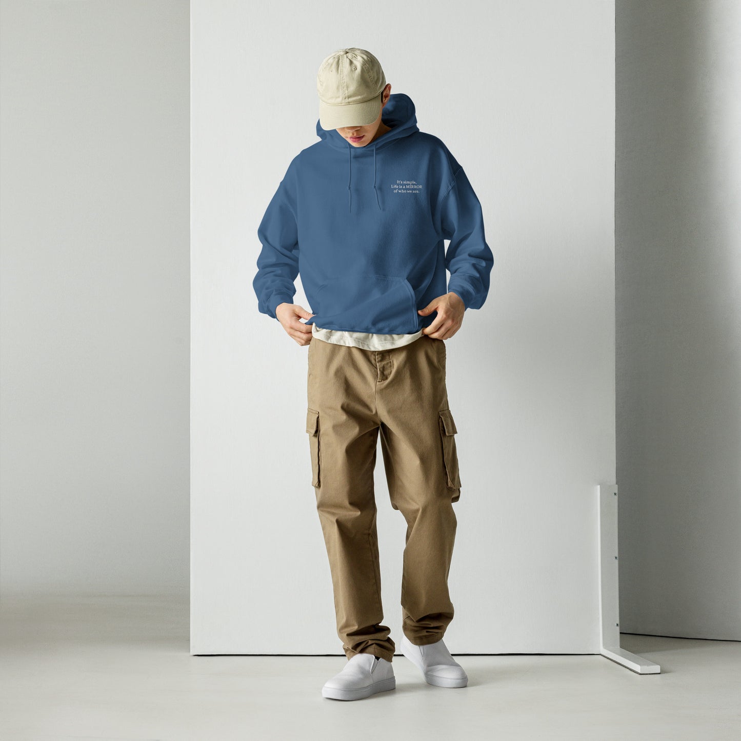 Men's Hoodie - MIRROR collection DROP vol.4 vers.W