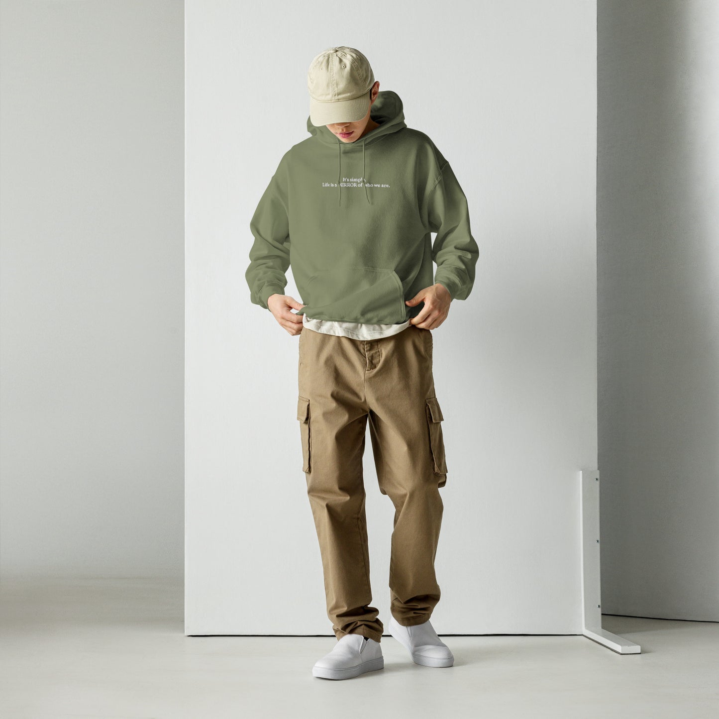 Men's Hoodie - MIRROR collection DROP vol.2 vers.W